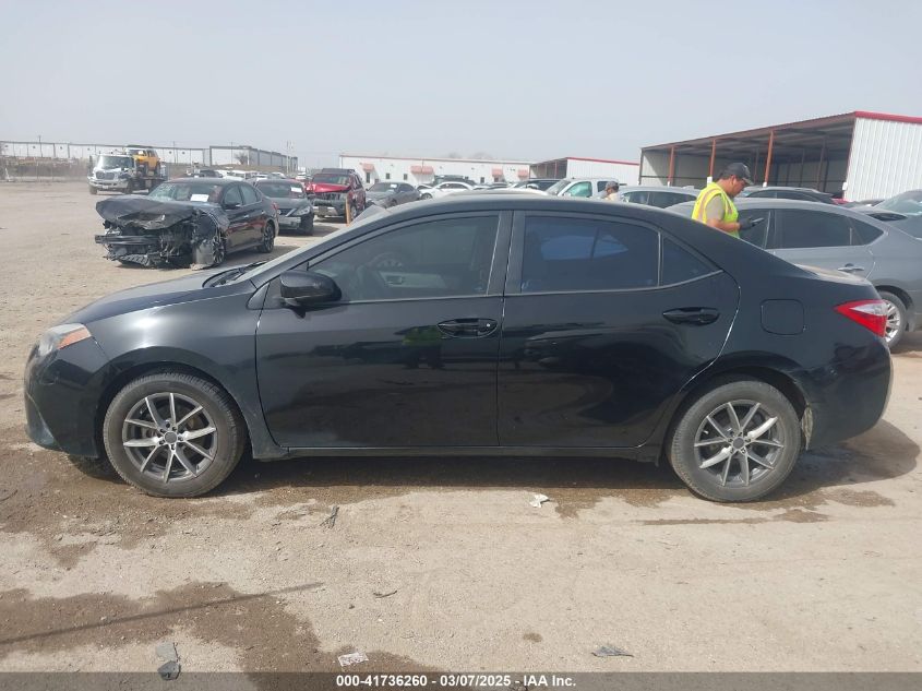2015 Toyota Corolla Le VIN: 5YFBURHE7FP305950 Lot: 41736260