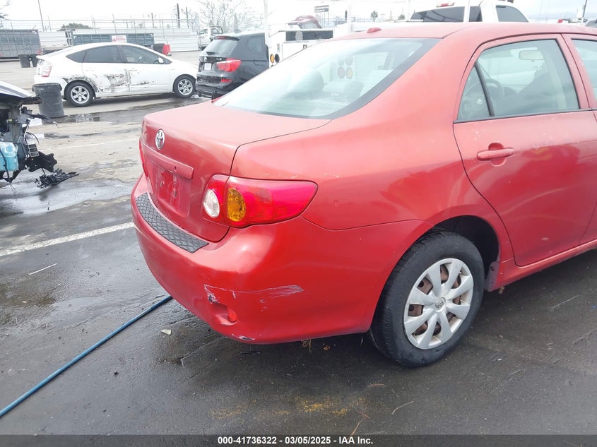 2009 TOYOTA COROLLA VIN: JTDBL40E099075020