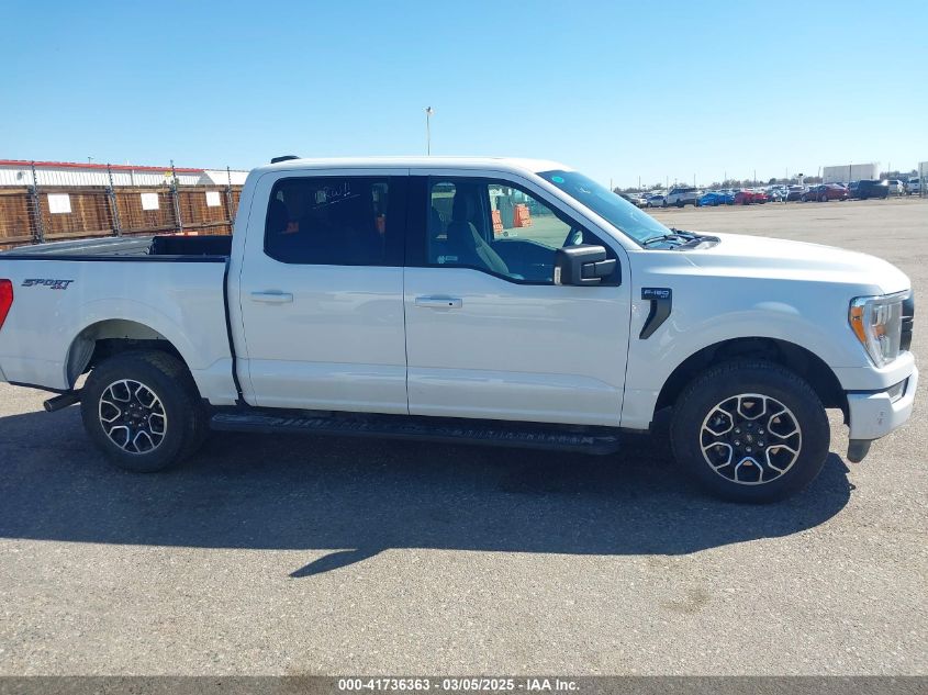 2023 Ford F-150 Xlt VIN: 1FTFW1E53PFA91033 Lot: 41736363