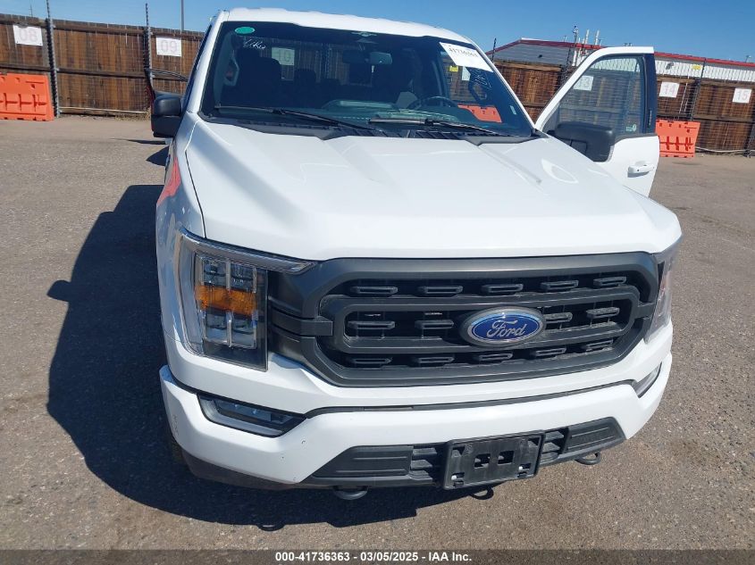 2023 Ford F-150 Xlt VIN: 1FTFW1E53PFA91033 Lot: 41736363