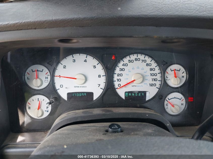 2005 Dodge Ram 1500 St VIN: 1D7HA18NX5J541005 Lot: 41736393