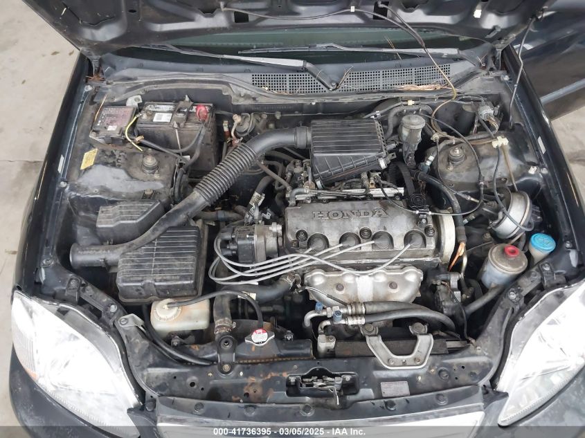 1999 Honda Civic Lx VIN: 2HGEJ6679XH585257 Lot: 41736395