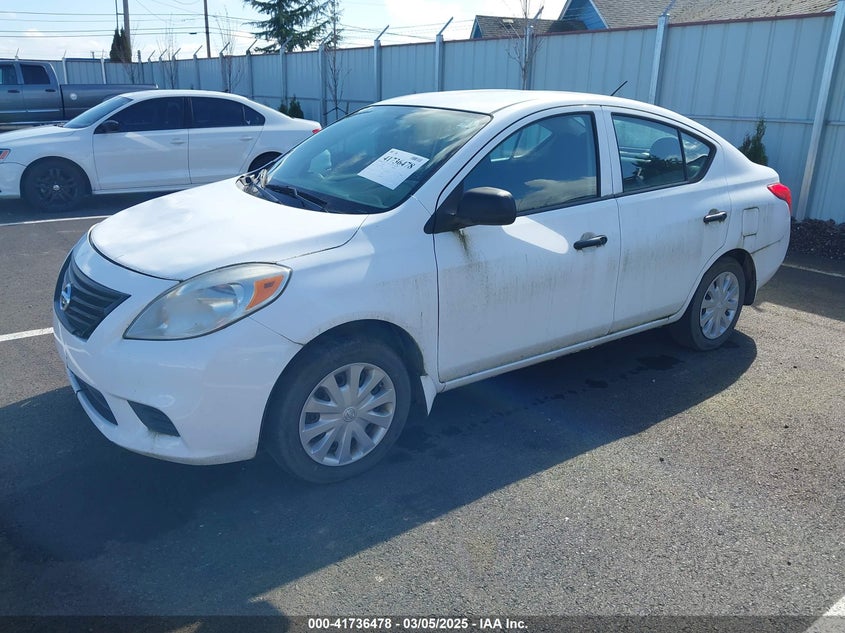 2014 NISSAN VERSA VIN: 3N1CN7AP1EL859758