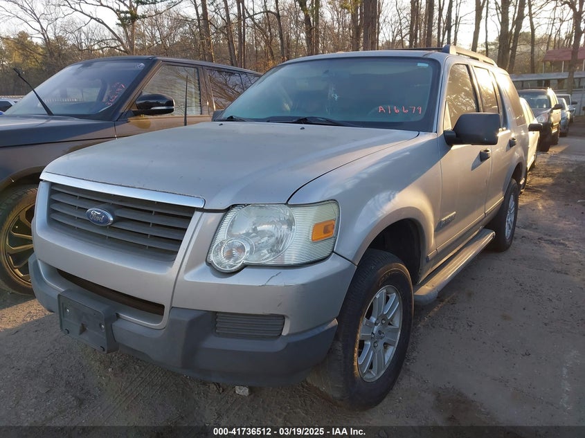 2006 FORD EXPLORER VIN: 1FMEU62E16ZA16679