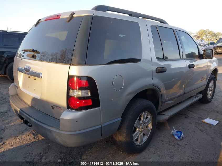 2006 FORD EXPLORER VIN: 1FMEU62E16ZA16679