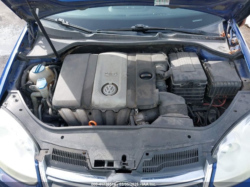 2008 Volkswagen Jetta Se/Sel VIN: 3VWRM71KX8M188729 Lot: 41736514