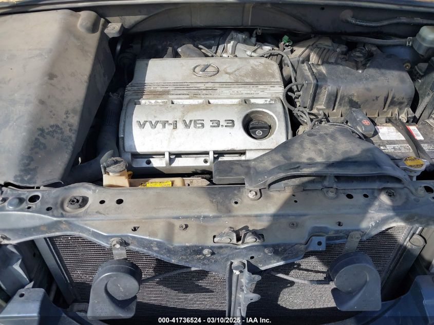 2004 Lexus Rx 330 VIN: JTJHA31U640073928 Lot: 41736524