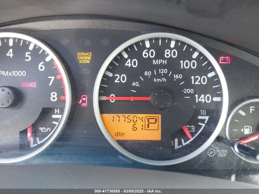 2008 NISSAN FRONTIER VIN: 1N6AD07U88C417715