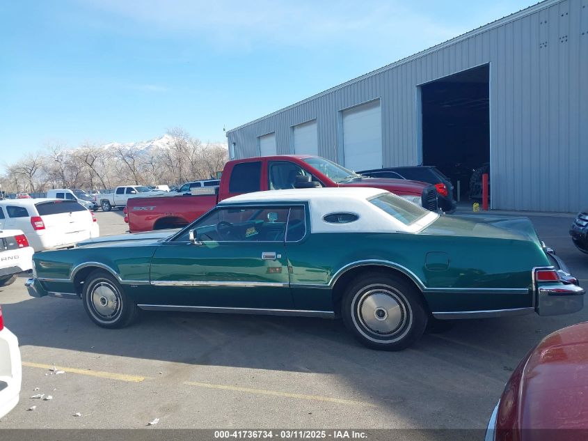 1976 Lincoln Continental VIN: 6Y89A880043 Lot: 41736734