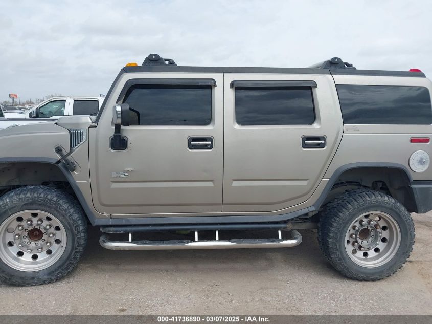 2003 Hummer H2 VIN: 5GRGN23U23H115584 Lot: 41736890