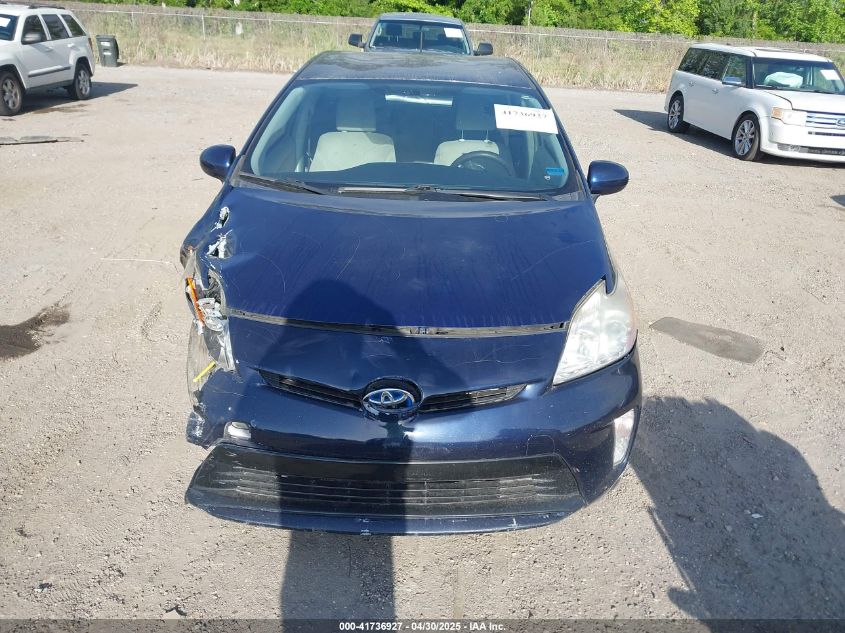 2014 Toyota Prius Two VIN: JTDKN3DU7E0385069 Lot: 41736927