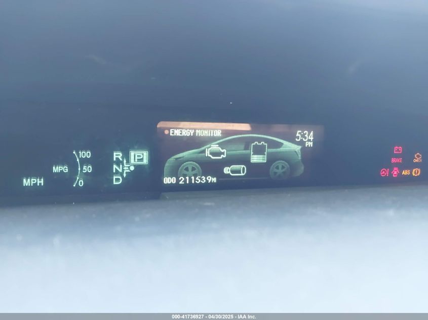 2014 Toyota Prius Two VIN: JTDKN3DU7E0385069 Lot: 41736927