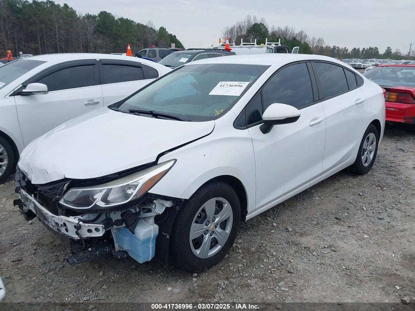 2017 CHEVROLET CRUZE LS AUTO - 1G1BC5SM7H7281559