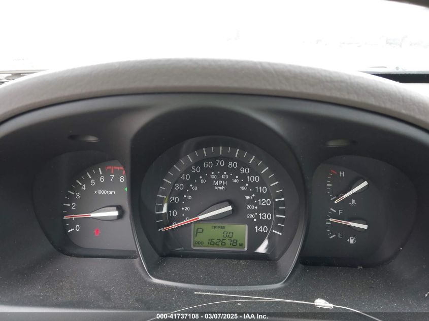 2008 Kia Spectra Ex VIN: KNAFE121285555244 Lot: 41737108