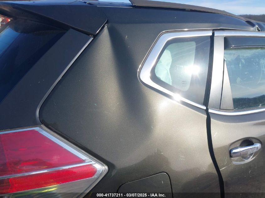 2015 Nissan Rogue S VIN: 5N1AT2MV9FC897920 Lot: 41737211