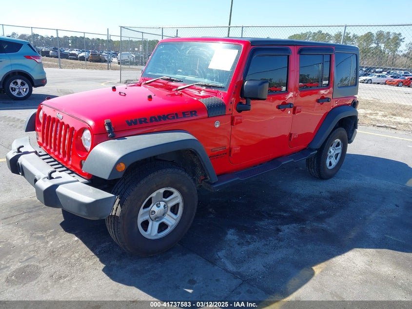 2017 JEEP WRANGLER UNLIMITED SPORT RHD 4X4 - 1C4BJWKG8HL513347