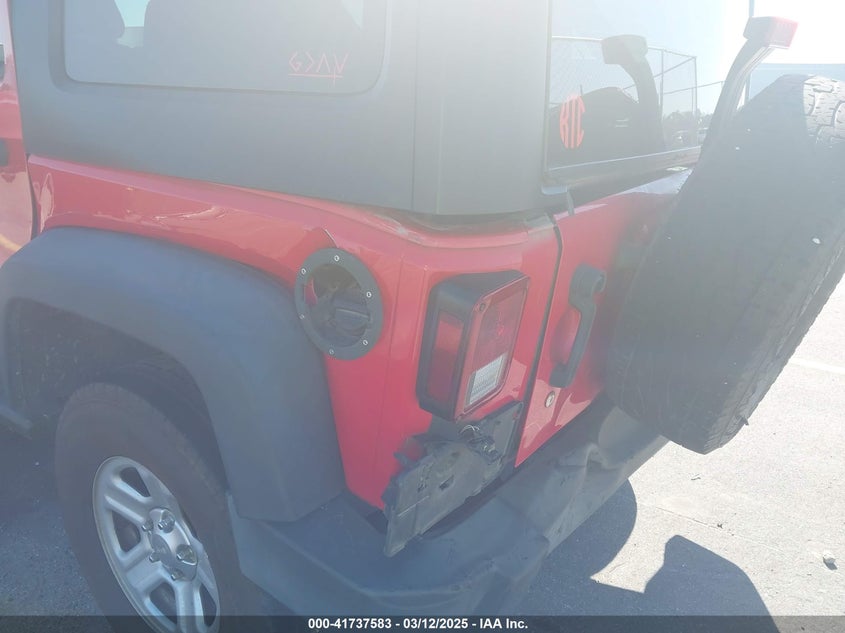 2017 JEEP WRANGLER UNLIMITED SPORT RHD 4X4 - 1C4BJWKG8HL513347