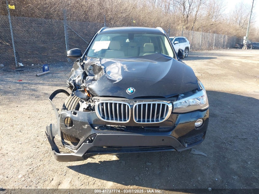 2016 BMW X3 xDrive28I VIN: 5UXWX9C56G0D70883 Lot: 41737774