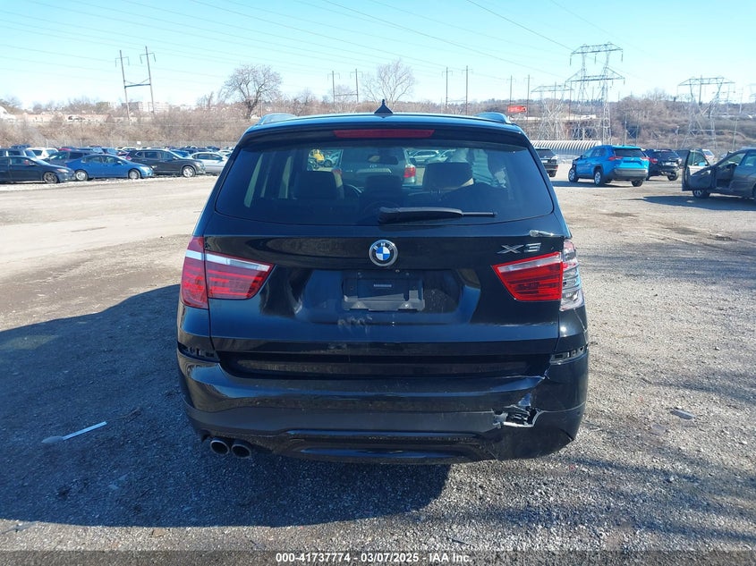 2016 BMW X3 xDrive28I VIN: 5UXWX9C56G0D70883 Lot: 41737774