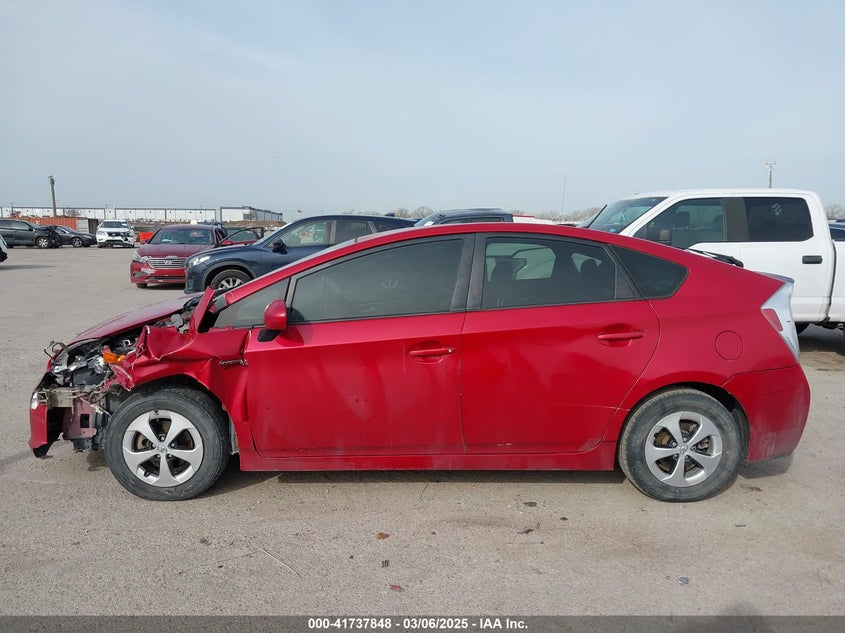 2012 TOYOTA PRIUS VIN: JTDKN3DU7C5536475