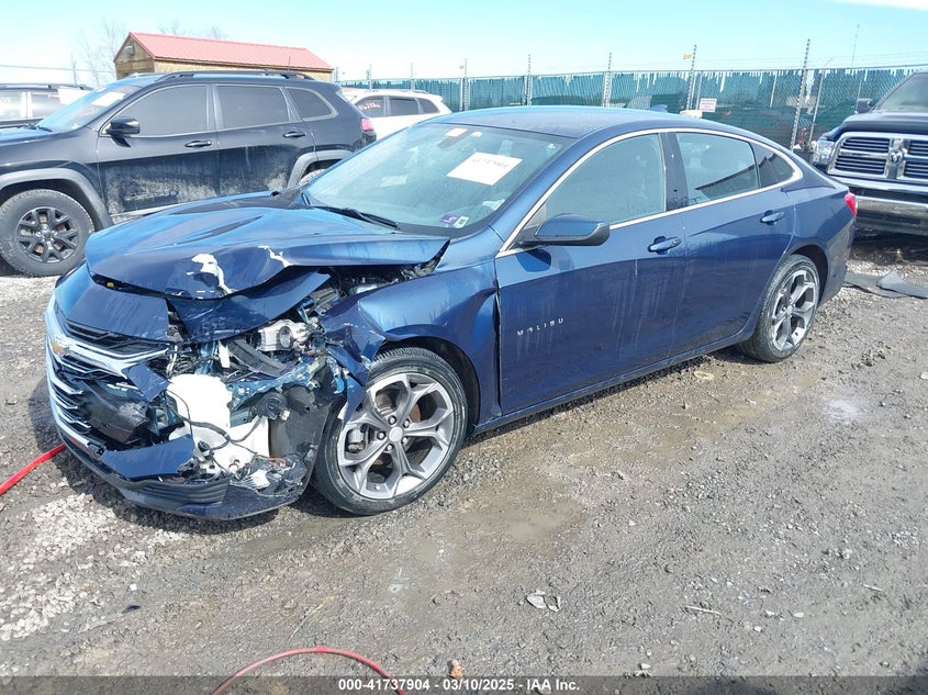 2022 CHEVROLET MALIBU VIN: 1G1ZD5ST8NF124675