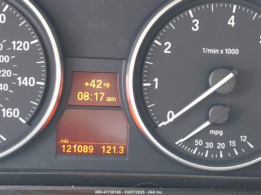 2011 BMW 328I xDrive VIN: WBAPK5G58BNN26483 Lot: 41738165