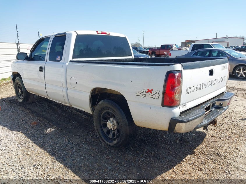 2007 CHEVROLET SILVERADO 1500 CLASSIC VIN: 1GCEK19V47Z167973