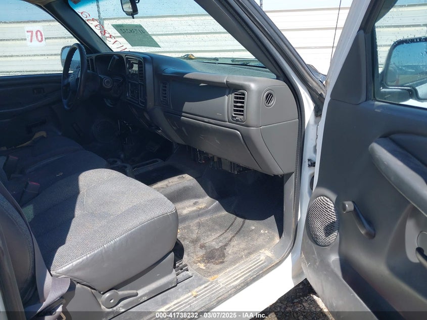 2007 CHEVROLET SILVERADO 1500 CLASSIC VIN: 1GCEK19V47Z167973