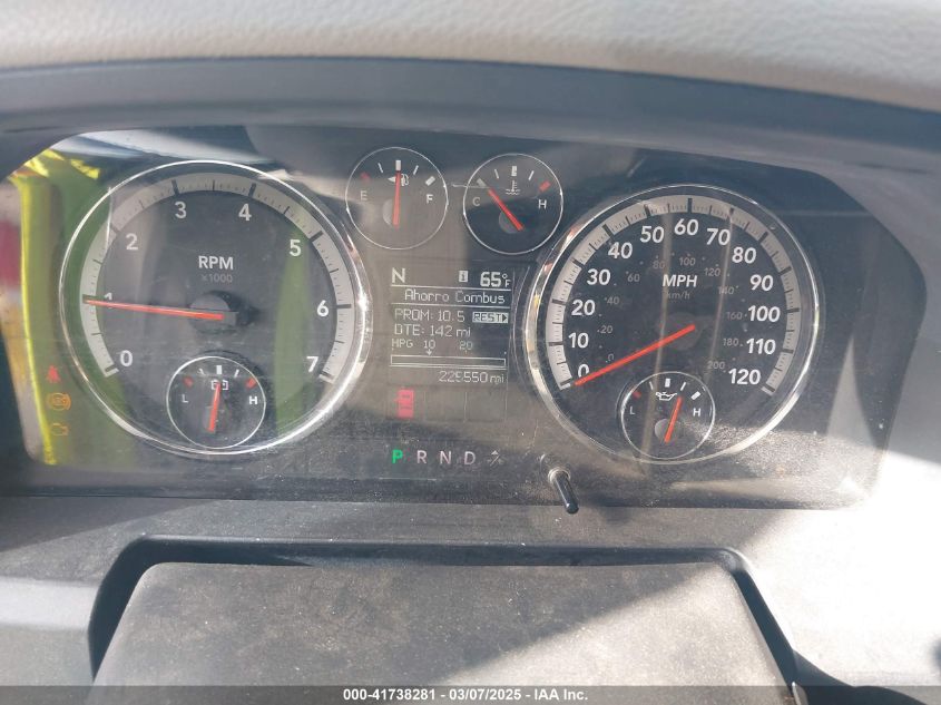 2011 Ram Ram 1500 Slt VIN: 1D7RB1GT1BS635636 Lot: 41738281