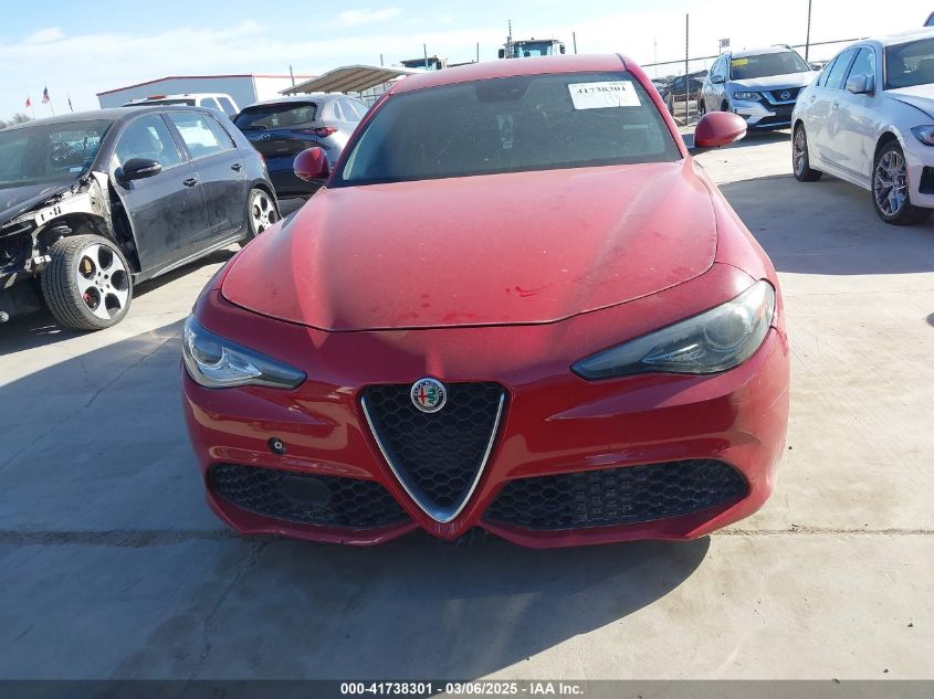 2018 Alfa Romeo Giulia Rwd VIN: ZARFAEBN8J7567620 Lot: 41738301