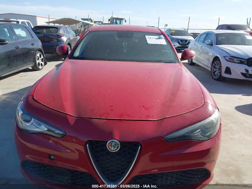 2018 Alfa Romeo Giulia Rwd VIN: ZARFAEBN8J7567620 Lot: 41738301