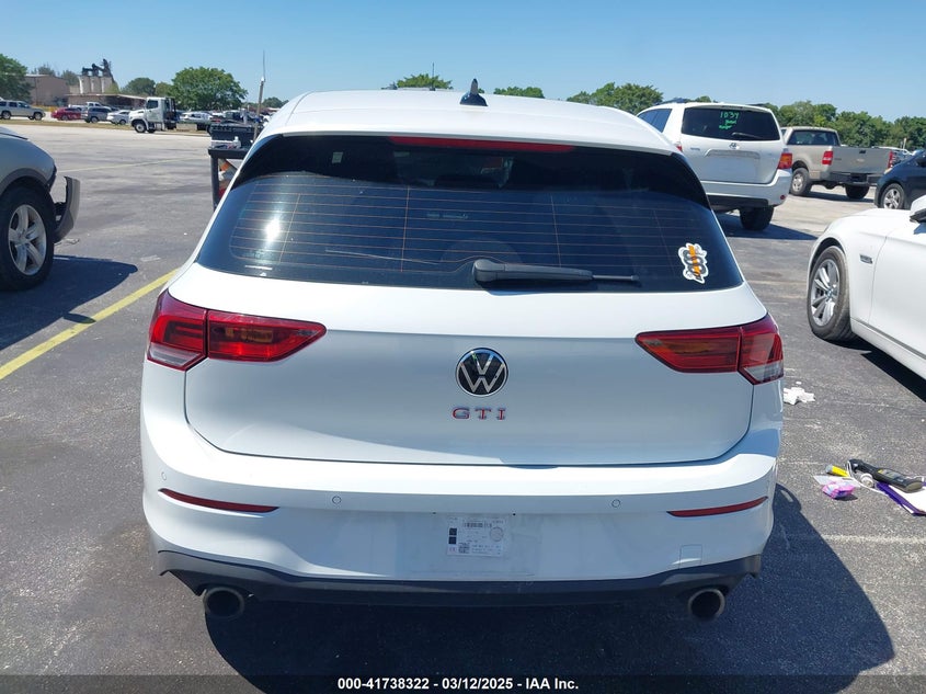 2023 VOLKSWAGEN GOLF GTI VIN: WVW3A7CD9PW203431