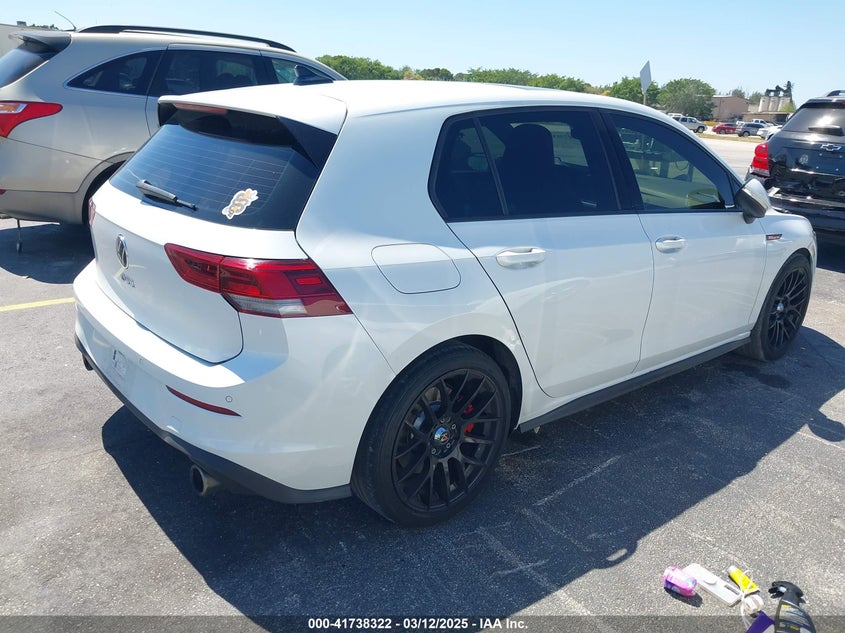 2023 VOLKSWAGEN GOLF GTI VIN: WVW3A7CD9PW203431