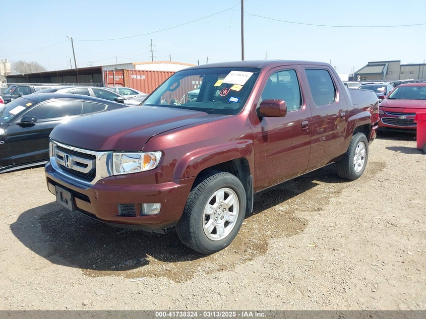 2009 HONDA RIDGELINE VIN: 5FPYK16479B102236