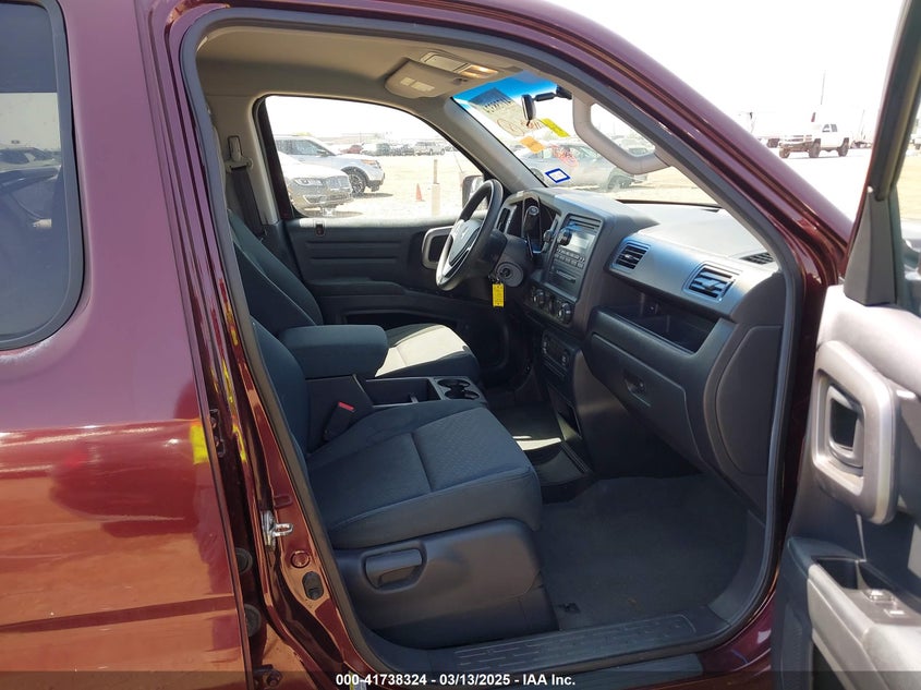 2009 HONDA RIDGELINE VIN: 5FPYK16479B102236