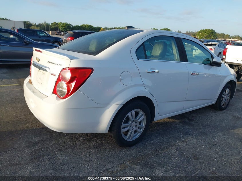 2015 CHEVROLET SONIC VIN: 1G1JE5SB1F4142871