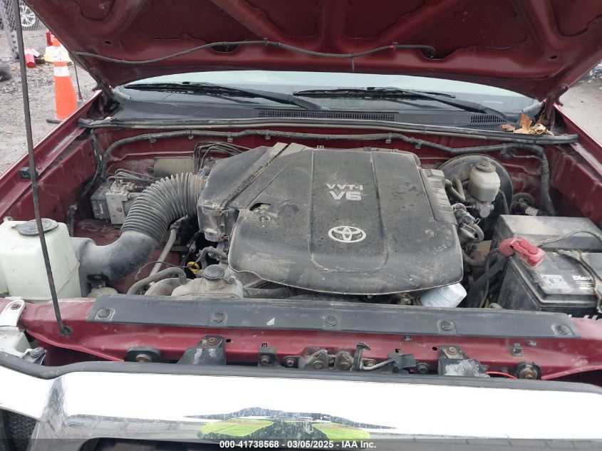 2008 Toyota Tacoma Base V6 VIN: 5TEUU42N68Z538395 Lot: 41738568