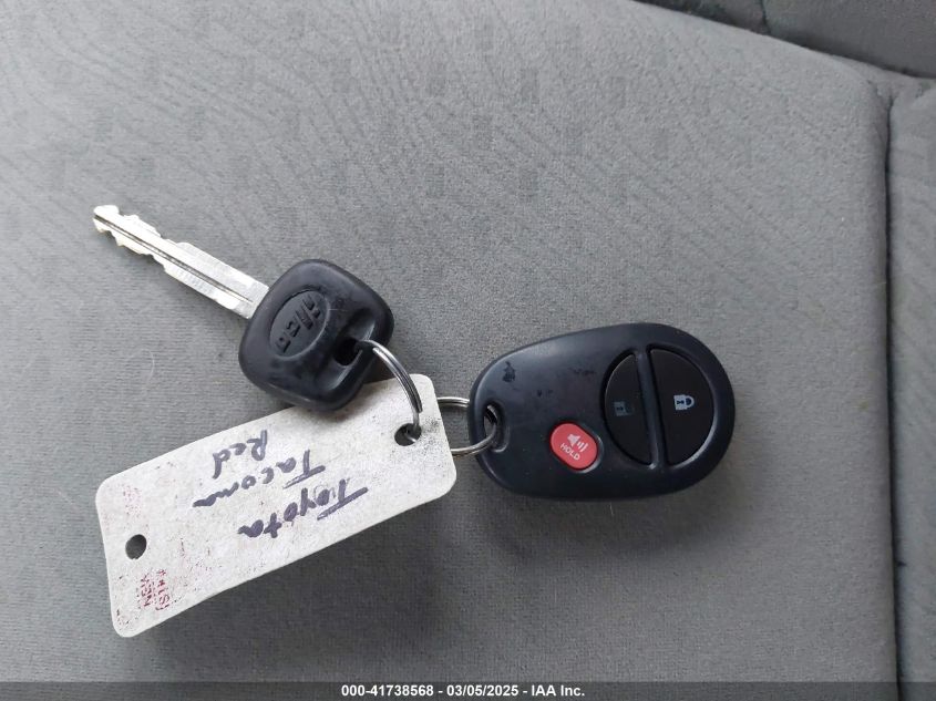 2008 Toyota Tacoma Base V6 VIN: 5TEUU42N68Z538395 Lot: 41738568