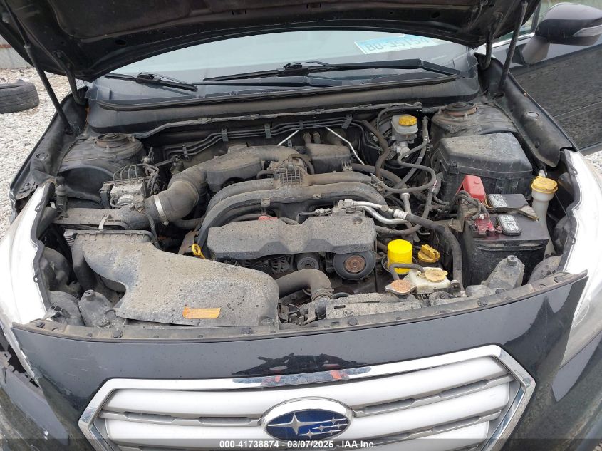 2015 Subaru Outback 2.5I Limited VIN: 4S4BSANC5F3335186 Lot: 41738874