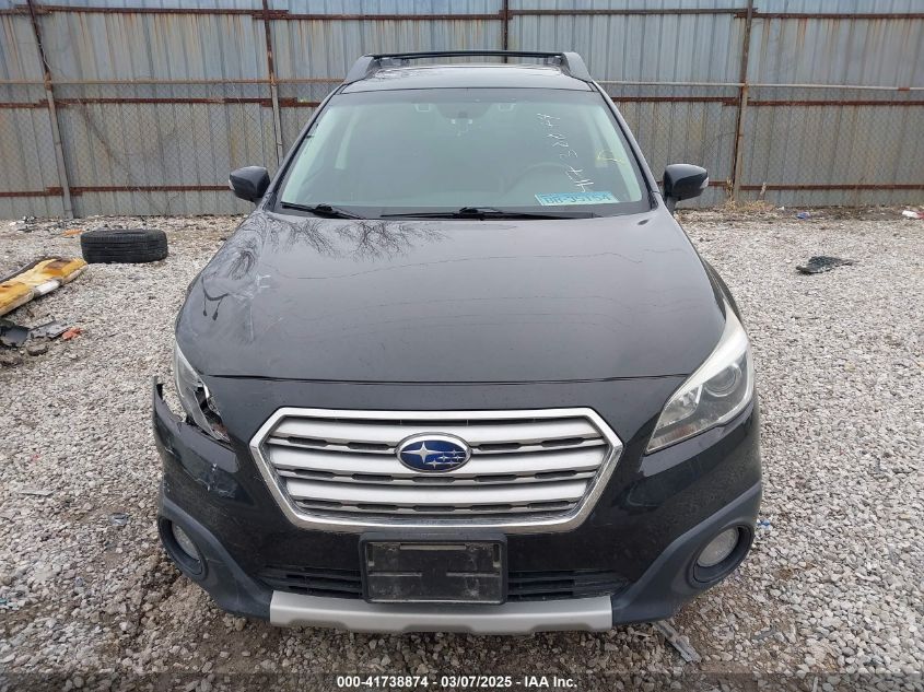 2015 Subaru Outback 2.5I Limited VIN: 4S4BSANC5F3335186 Lot: 41738874