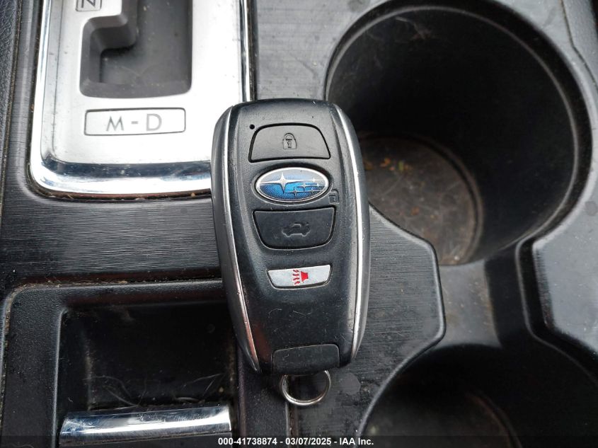 2015 Subaru Outback 2.5I Limited VIN: 4S4BSANC5F3335186 Lot: 41738874