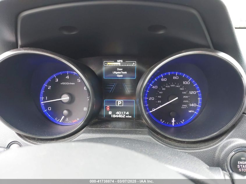 2015 Subaru Outback 2.5I Limited VIN: 4S4BSANC5F3335186 Lot: 41738874