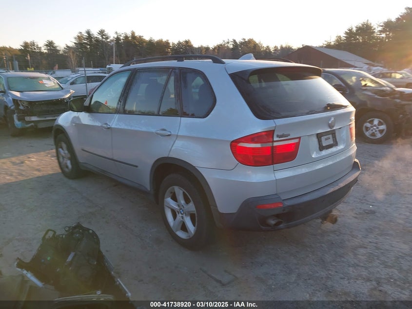 2008 BMW X5 3.0Si grey other gasoline 5UXFE435X8L006987 photo #4