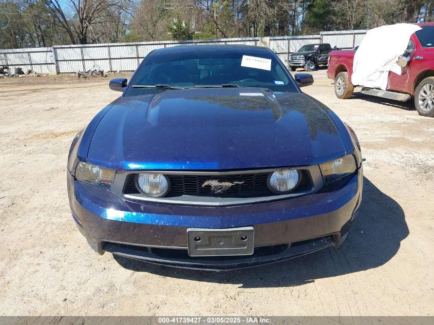 2011 Ford Mustang Gt Premium VIN: 1ZVBP8CF6B5138180 Lot: 41739427