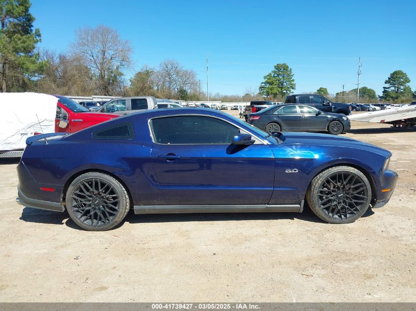 2011 Ford Mustang Gt Premium VIN: 1ZVBP8CF6B5138180 Lot: 41739427