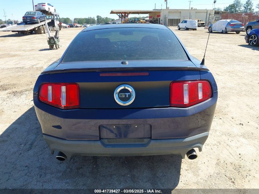 2011 Ford Mustang Gt Premium VIN: 1ZVBP8CF6B5138180 Lot: 41739427