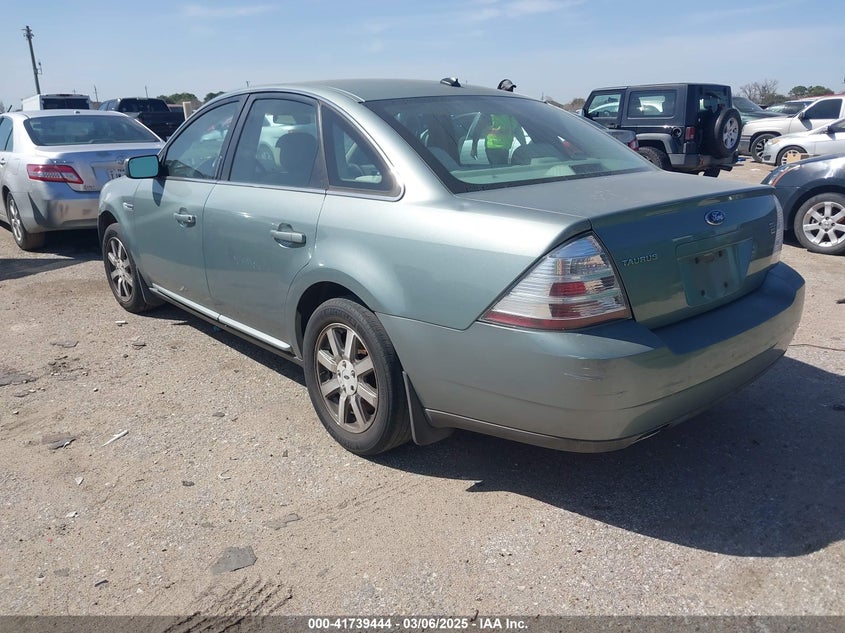 2008 FORD TAURUS VIN: 1FAHP27W38G109131