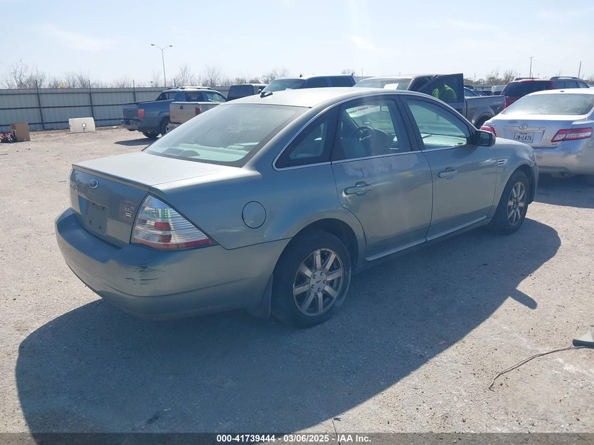 2008 FORD TAURUS VIN: 1FAHP27W38G109131