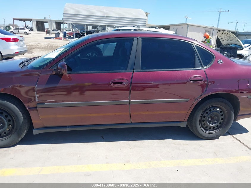 2004 Chevrolet Impala VIN: 2G1WF52E849185420 Lot: 41739605