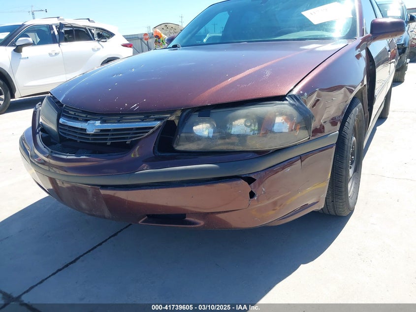 2004 Chevrolet Impala VIN: 2G1WF52E849185420 Lot: 41739605